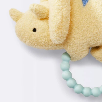 Soft Dinosaur Toy - Cloud Island™ Yellow 4 Soft Dinosaur Toy - Cloud Island™ Yellow - Image 2