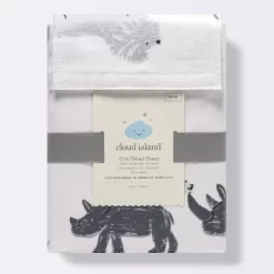 Fitted Crib Sheet - Cloud Island™ Two By Two Animals -Cloud Island™ GUEST af970d84 64be 4afe 8394 08712f5a0a63