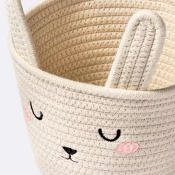 Coiled Rope Small Round Storage Basket - Rabbit - Cloud Island™ -Cloud Island™ GUEST b387f652 24d6 4d48 b19d 2636ba7a164e