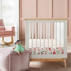 Cotton Fitted Crib Sheet - Large Floral Blooms - Cloud Island™