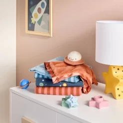 Flannel Baby Blankets - Space - 4pk - Cloud Island™