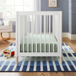 Polyester Rayon Fitted Crib Sheet - Green - Cloud Island™