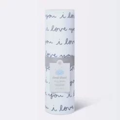 Muslin Swaddle Blanket I Love You - Cloud Island™ White -Cloud Island™ GUEST c43957bc 45ec 4564 b837 815db0875c0d
