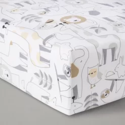 Crib Bedding Set Animals 4pc - Cloud Island™ White/Beige -Cloud Island™ GUEST c830a03f 5966 4dfc 8659 bdc39c17edeb