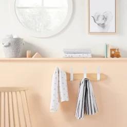 Flannel Baby Blankets Hedgehog 4pk - Cloud Island™