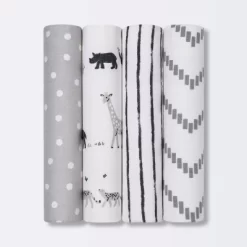 Flannel Baby Blanket - Cloud Island™ Two By Two Animals - 4pk 7 Flannel Baby Blanket - Cloud Island™ Two By Two Animals - 4pk -Cloud Island™ GUEST ccb99256 6a6e 4e50 b6fe 12dd9807c895
