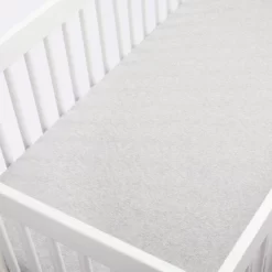 Fitted Jersey Crib Sheet Knit Heather Gray - Cloud Island™ Gray -Cloud Island™ GUEST dc0df6ca 75ac 4dd2 a681 4396e9fa1cd8