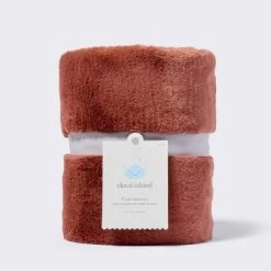 Solid Satin Edge Plush Baby Blanket - Russet Brown - Cloud Island™ 8 Solid Satin Edge Plush Baby Blanket - Russet Brown - Cloud Island™ -Cloud Island™ GUEST dee7ed27 68ce 4fea 8a2c ba64ace34007