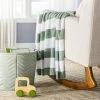 Chenille Stripe Baby Blanket - Green And White Stripe - Cloud Island™ -Cloud Island™ GUEST e513e7a2 fd28 43f0 b5cb 246d54d0a6a9