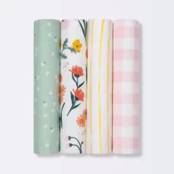 Flannel Baby Blanket - Cloud Island™ Garden Floral - 4pk 7 Flannel Baby Blanket - Cloud Island™ Garden Floral - 4pk -Cloud Island™ GUEST e813cebe 93f8 439f a69d 6199d458da75