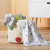 Jersey Knit Reversible Baby Blanket Jungle Animals - Cloud Island™ Gray/Green -Cloud Island™ GUEST e8248ec5 c7ca 4db5 8a0d f43701ae5213