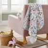 Jersey Knit Reversible Blanket - Cloud Island™ Garden Floral -Cloud Island™ GUEST eaeba5d5 85f8 4ce5 9485 97b6f9879296