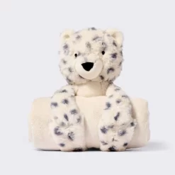 Plush Blanket With Soft Toy - Cream Leopard - Cloud Island™ 9 Plush Blanket With Soft Toy - Cream Leopard - Cloud Island™ -Cloud Island™ GUEST eaf8d516 20c2 47cb 8f38 f1c9f1f7e86a
