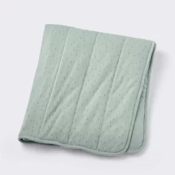Rayon From Bamboo Jersey Quilted Blanket - Dashes - Green - Cloud Island™ 9 Rayon From Bamboo Jersey Quilted Blanket - Dashes - Green - Cloud Island™ -Cloud Island™ GUEST f7b6ded4 39e4 49f2 a932 bbe772c7a1d4