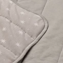 Rayon From Bamboo Jersey Quilted Blanket - Stars - Gray - Cloud Island™ -Cloud Island™ GUEST f94e77fe 0c8e 4d41 bba7 84672339020a