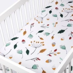 Fitted Crib Sheet Foilage - Cloud Island™ -Cloud Island™ GUEST facaa69a 6099 42d1 9218 43dd343ce823